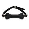 Doggy Bone Mouth Ball Gag Silicone Fetish Slave Drool Ball Gag Oral Fixation Mouth Stuffed Sex Toys For Couples Women