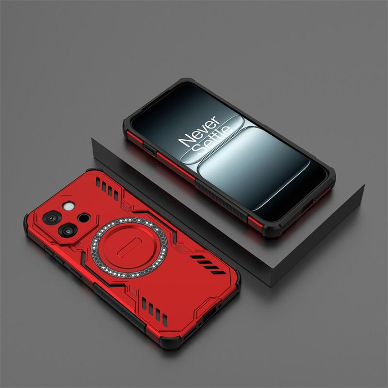 

Magnetic Heat Dissipation For OnePlus 13T Case OnePlus 13T Cover Bumper Magsafe Wireless Charging Phone Cover Cases OnePlus 13T OnePlus 13T красный