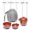 Zunhu Portable Zisha Travel Tea Set