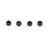 12Pcs 20mm White Game Dice Set Exquisite Round Edge Portable 6 Side Dice Set for Games