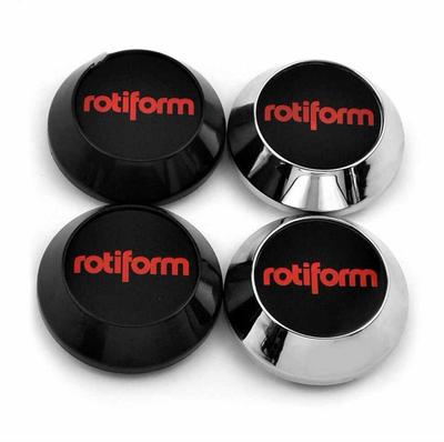 4pcs/lot Rotiform Racing Emblem 65MM 68MM Car Wheel Center Hub Caps Badge Accessories for Modification Car Wheel Hub Cover