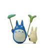 Cartoon Totoro Cute Hold Leaf Cat Mini Model Decoration For Landscape Props