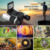 12x32 Digital Binoculars Camera Telescope 2 Inch Rotating LCD Display 5MP Video Photo Recorder with for Bird Watching Football Game Concert
