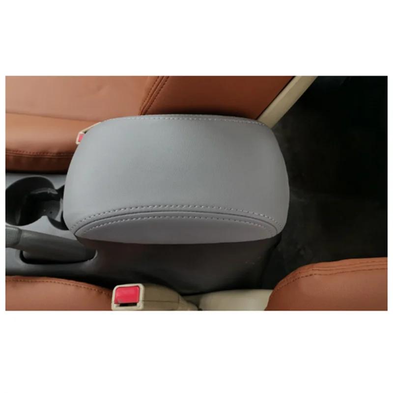 

Внутренняя кожаная накладка для Volkswagen VW Tiguan L MK2 2017 2018, подлокотник, коврик, мягкие автомобильные аксессуары PU