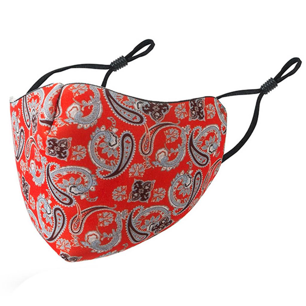 Mask Seal Respirator Unisex Cute Printing Outdoor Mouth Mask Washable Reuse Face Mask Mascaras Faciais Gripe Maske