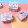 Metal Storage Mermaid Box With Lid For Desk Organizer Gift Students Decoration