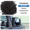 Car Rearview Mirror Rain Eyebrow Decorative Frame Cover For Suzuki Jimny 2019 Up Exterior Accessories, ABS Plastic