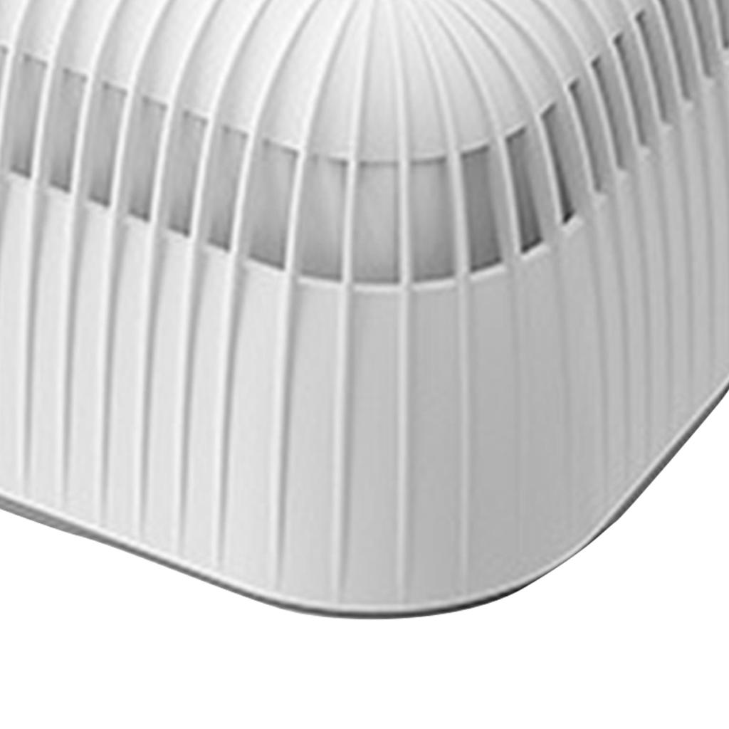 Taschentuchboxhalter Kunststoff Große Kapazität Rechteck Serviettenbox Abdeckung Spender für Badezimmer Küche Zuhause Weiß