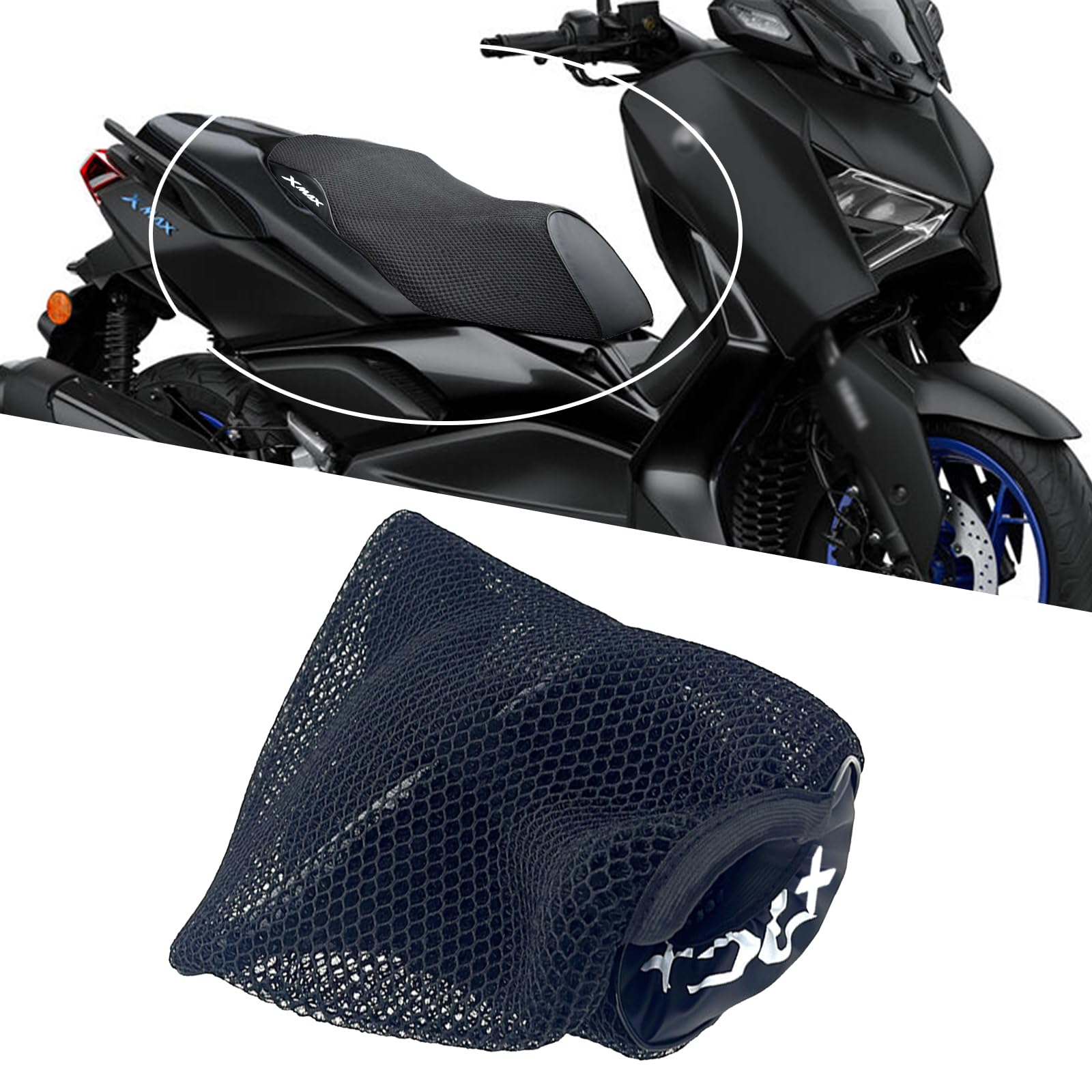 

MAORANG For XMAX 300 XMAX300 XMAX250 XMAX400 XMAX125 2025 Motorcycle Seat Covers Sun Protection