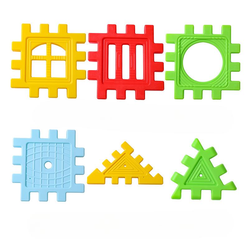 

Детский сад Строительная площадка Строительная игра Строительные блоки Счастливый многофункциональный большой блок Строительные блоки Семейное сенсорное обучение 30*30cm