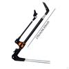 Fishing Rod Holder Bracket Lightweight Tool Metal Versatile for Bank Retractable Stable