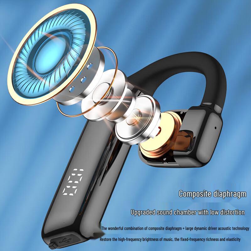 OKSJ i5 Wireless Air Conduction Ear-hook Headset