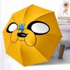 Adventure Time Characters Automatic Umbrella - Suitable Travel Outdoor Portable Umbrella Birthday Gift Daily Essentials