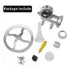 New 12# Slicer Manual Sausage Stuffer Filler Machine Mincer Aluminum Alloy Noodle Cutter Nut Miller Chopper