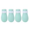 4PCS Silicone Cat Shoes Anti Scratch Pets Paw Protector Claw Cover for Bath Grooming Medicine Feeding Supplies(Shoe