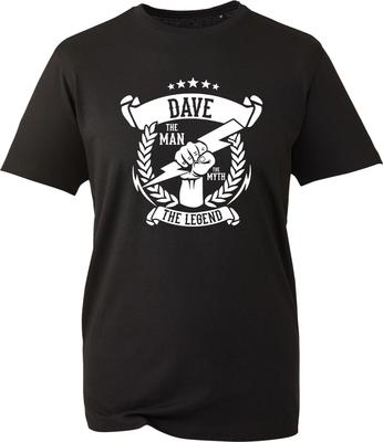 Dave The Man, The Myth, The Legend Shirt Trendy Internet Meme Cool Gift T-Shirt