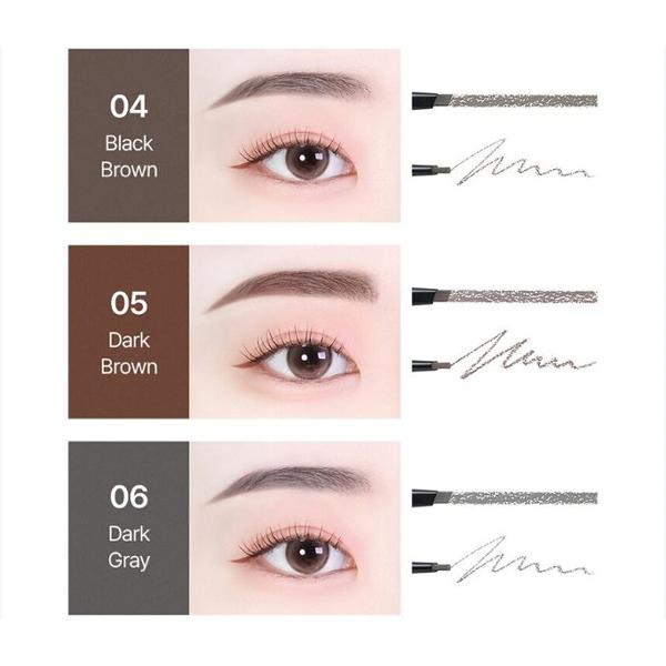 The Face Shop Conception d'un crayon à sourcils (6 couleurs) 0.3g