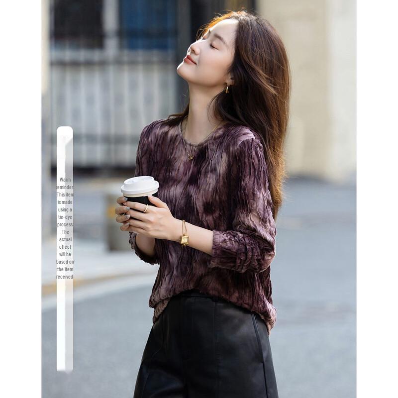 Demana Deep Orchid Collection Women s Long Sleeve T-shirt M