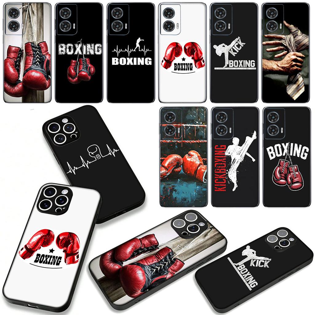 Strong Boxing Gloves Kickboxing Cover Phone Case for Apple iPhone 17 16 15 11 Pro XS Max XR 6 7 8 Plus + SE 2020 5 16E