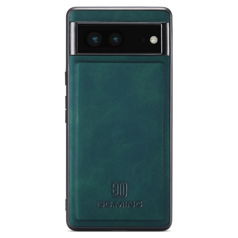 

DG.MING Anti-Drop Phone Case for Google Pixel 7 5G Case PC+TPU+PU Shockproof Cover Green