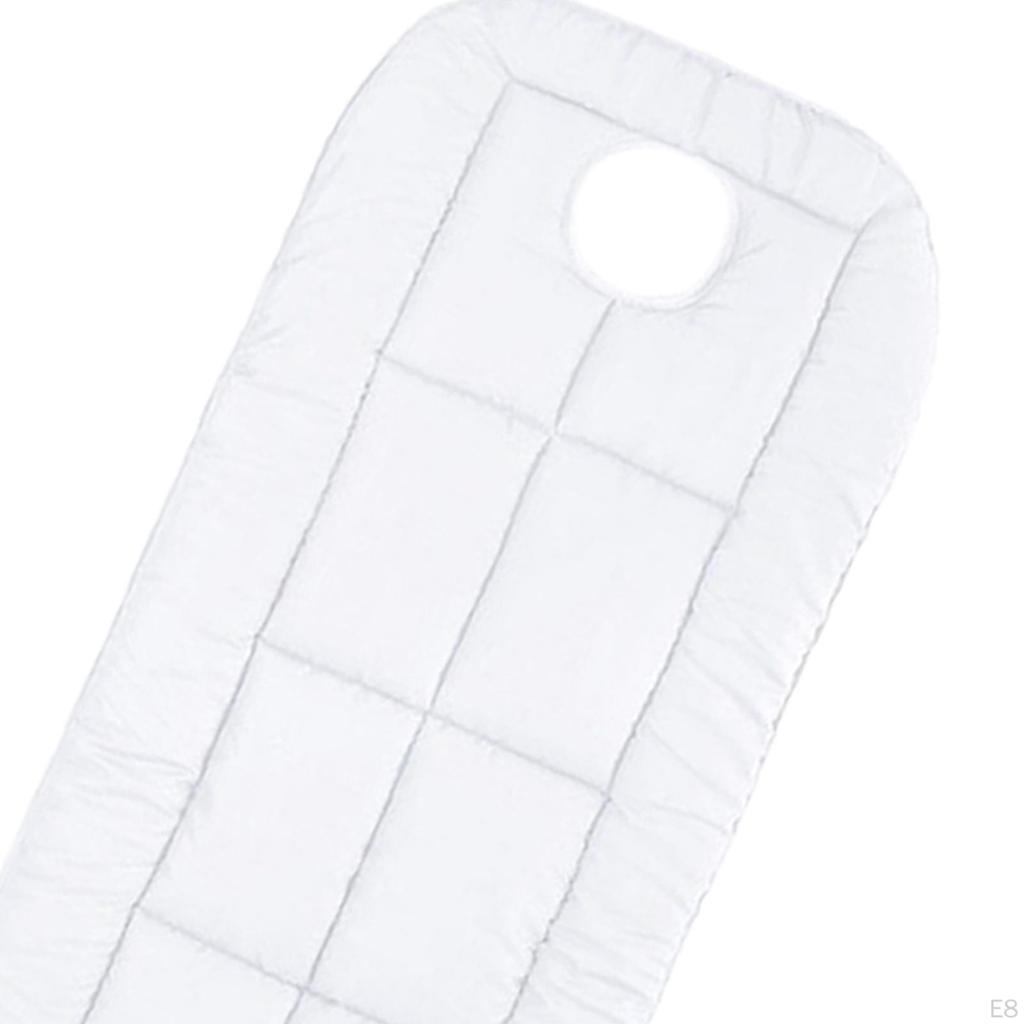 Schönheitssalon SPA Massagetisch Kissen Salon Tagesdecke mit Gesichtsloch Polyester Weich Bequem Verdicken
