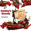Ninja Series Sets Building Blocks 71705 Destiny's Dragon Bounty Boat Sets Season 1 Ship Children's Gift Assembling Toys