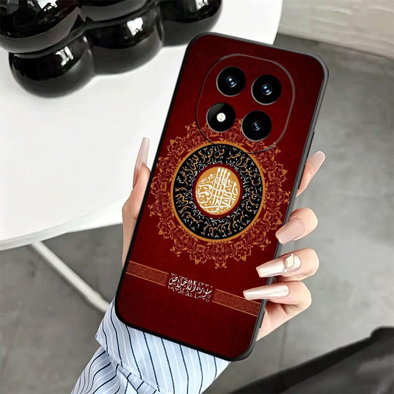 Muslim Islam Bismillah Allah Soft Phone Case for Xiaomi Redmi Note 12 13 14 15 Pro Plus 11 12S 11S 11T 10 4G Black Cover Back Sh