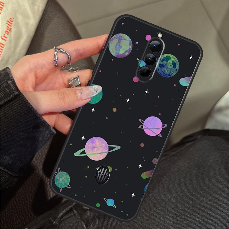 Outer Space Planet Stars Moon Case For ZTE Nubia RedMagic 11 Pro Plus 10 9 8 8S 9S 10S Pro 5G 5S 6 7 6S 7S Pro 11 Air Cover