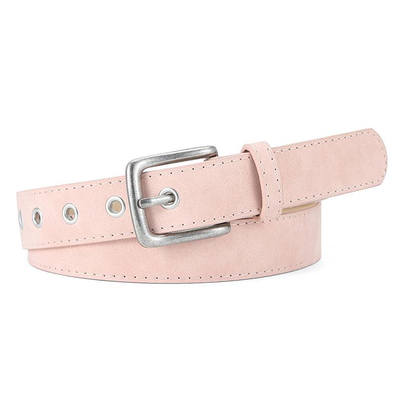 2024 New Women's Frosted Texture PU Pin Buckle Belt - High-End, Versatile and Decorative.