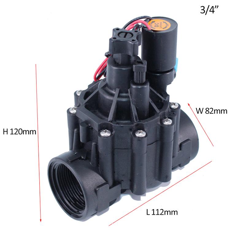 1-1/4 Inch 1.5 Inch Irrigation Water Solenoid Valve 220VAC 24VDC 24VAC 110VDC DC Latching For Irrigation