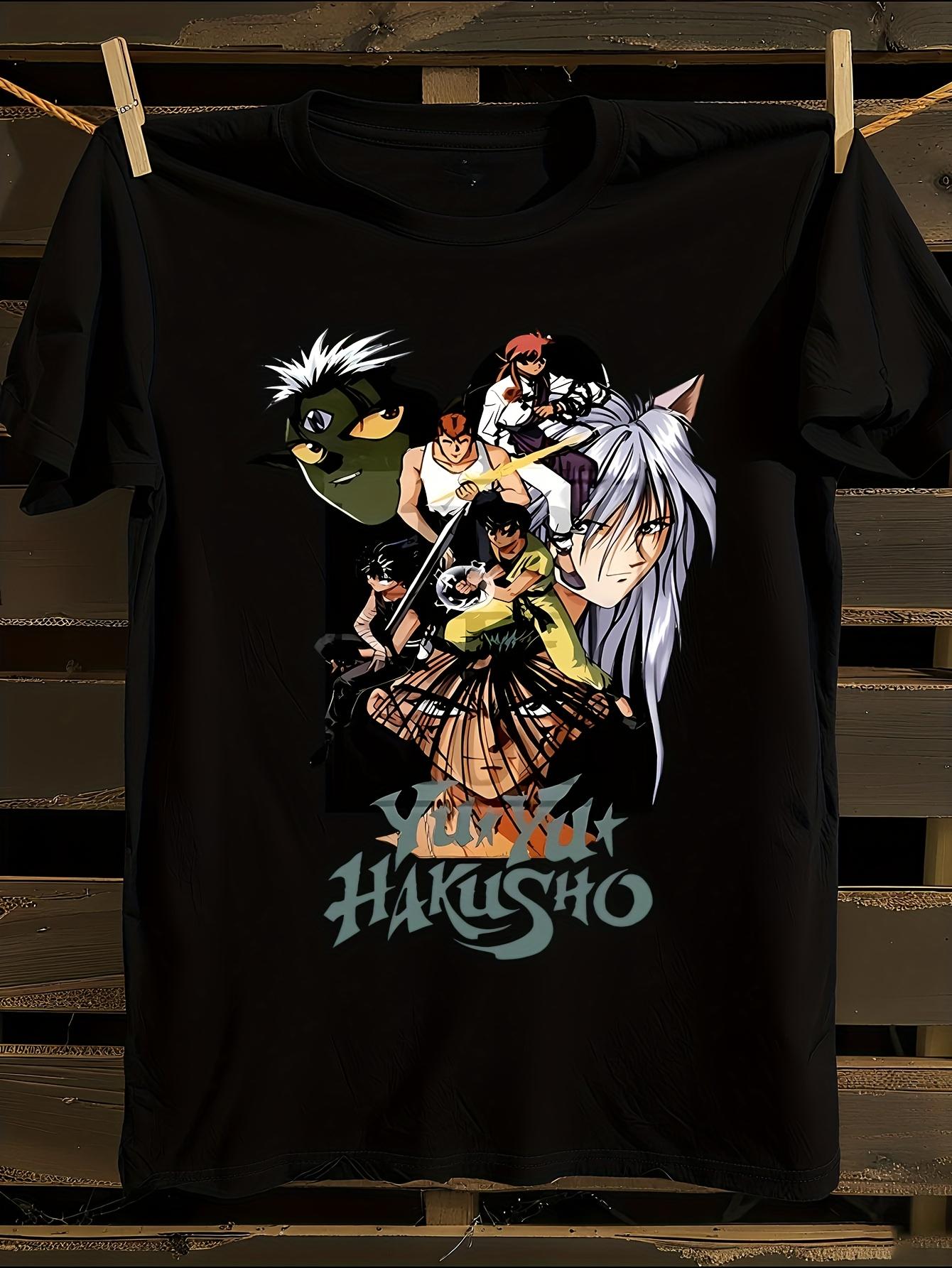 Yu Hakusho Anime Tshirt Anime Tshirt S