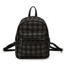Plaid Retro Backpack Women's Fashion Large-capacity Leisure Student Schoolbag High Value Lightweight Travel Backpack