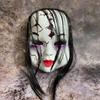 1Pcs Scary Ghost Mask Costume Props Chucky Ghost Doll Mask Halloween Full Face Helmet Masquerade Scary Cosplay Party Headwear