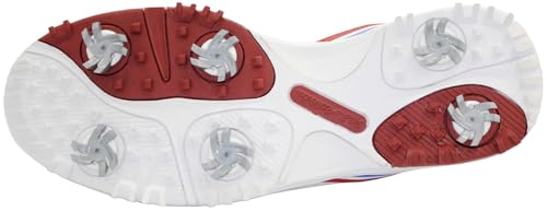 Lezax Men's USSH-5701 White, Size 25.0 cm, 4E