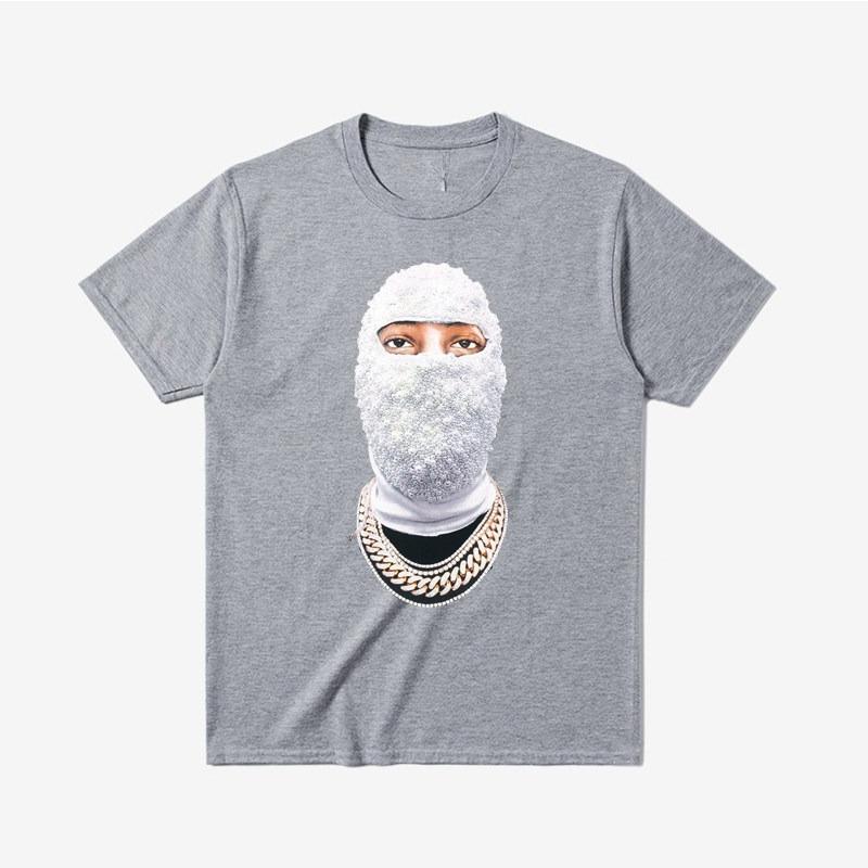 Pearl Masked Casual Tshirt Mens and Womens Luxury Brand Top