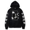 Japan Anime Jujutsu Kaisen Men Women Hoodies Satoru Gojo Loose Sweatshirt Unisex Autumn Warm Casual Streetwear