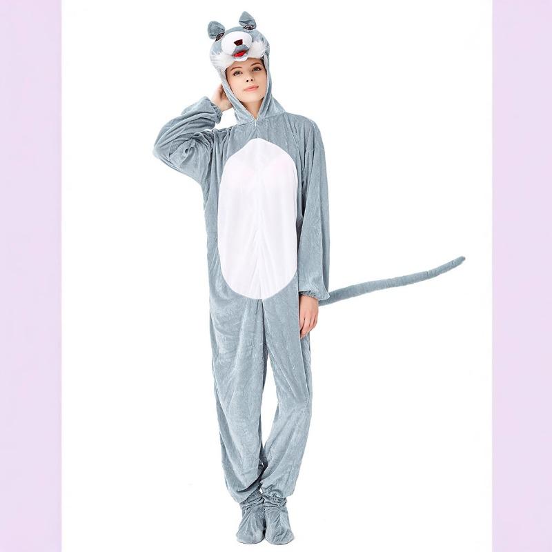 Parent-child Adult Men, Women and Children Performance Clothes Big Bad Wolf Animal Clothing Performance Clothes