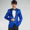 Men's Psy Style Sequin Performance Costume for Emcee, Singer, Choir, or Art Exam