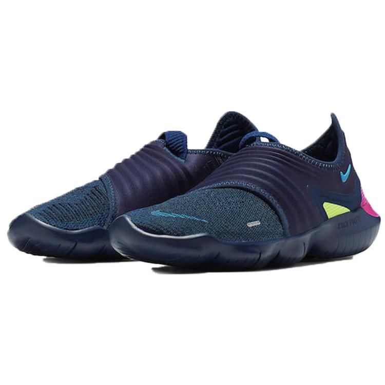 New Nike Free Rn 3 Flyknit Midnight Navy AQ5707-400