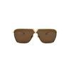 Valentino GaraVani V   Goldshield Dark Brown Pilot Unisex Sunglasses Vls 137 B 134