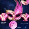 Masquerade Mask Half Face Mask Eye Mask Venetians Mask Halloween Costume Mask Mardi Gras Decorations Party Mask Gifts