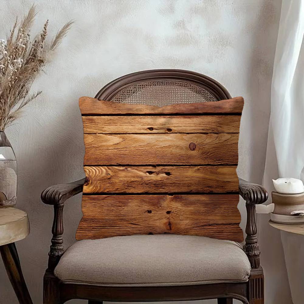 Beautiful Wood Cushion Cover Car Throw Pillow Case For Sofa Car Christmas Gift Xcm Xcm