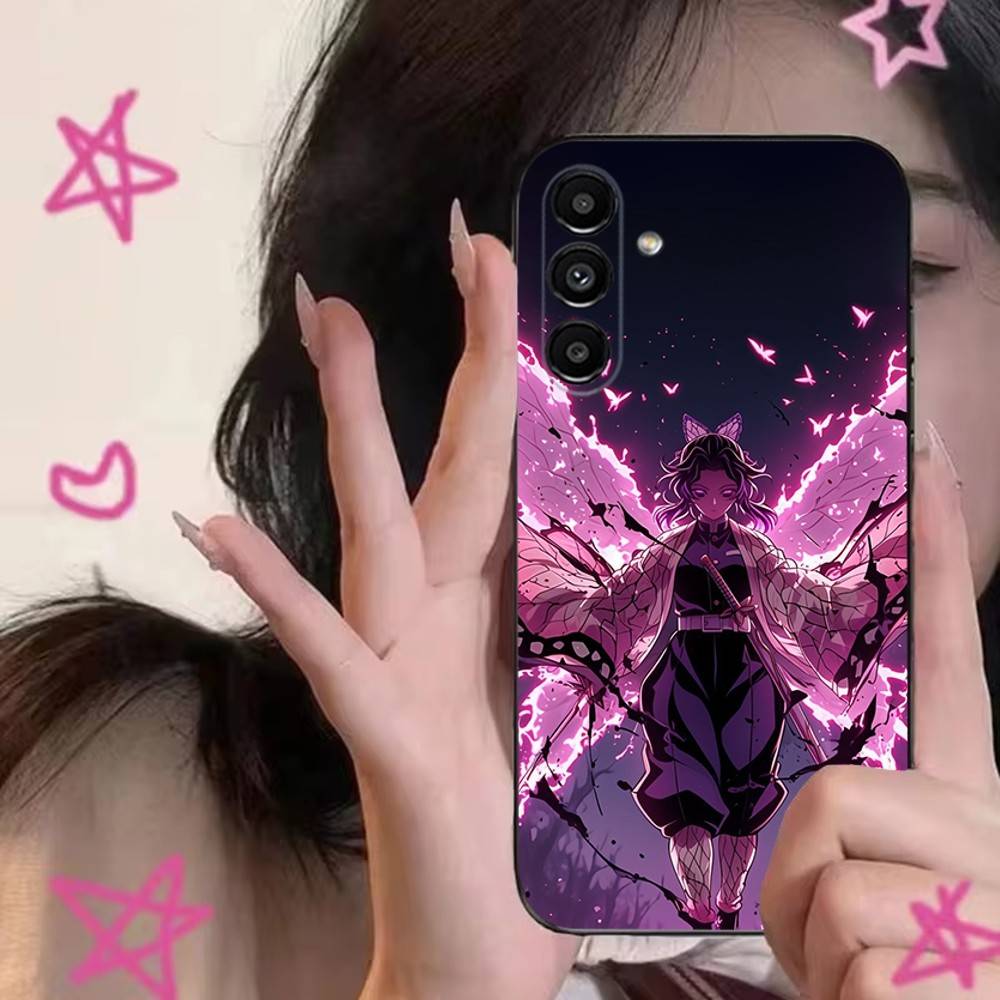 S-Shinobu Kocho Phone Case For Samsung S24,S21,S22,S23,S30,Ultra,S20,Plus,Fe,Lite,Note,10,9,5G Black Soft Cover