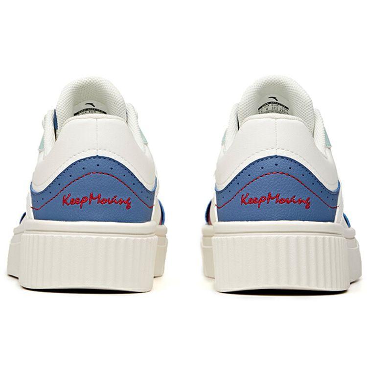 Anta Lifestyle Series Casual Low-Top Sneakers Women sneakers White Blue 922038026-3