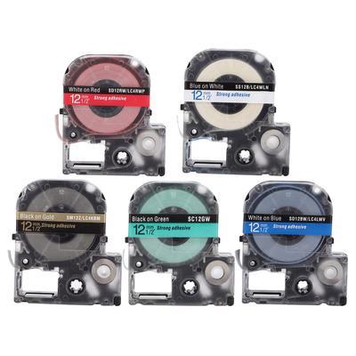 Label Tape 12mm OilProof AntiCorrosion WearResistant Transparent  Label Maker Tape