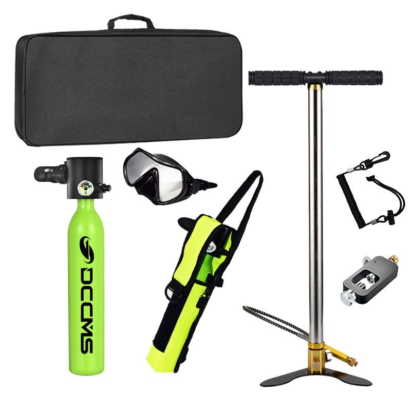 DCCMS 500ML Scuba Diving Cylinder with Regulator - Outdoor Diving Equipment