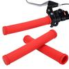 1 Pair Bicycle Handlebar Grips for Mountain Bike Road Bikes Non Slip Handle Bar Grip(red )