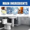 Drain Pipe Blockage Remover Powder (12pcs) Kitchen Grease Toilet Cleaner Drain Blockage Dissolving And Unclogging Agent