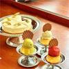 Elegante Alzata Rotonda per Torta Vassoio per Dolci in Acciaio Inossidabile per Frutta Snack Caramelle Decorazione Tavolo da Cucina e da Pranzo