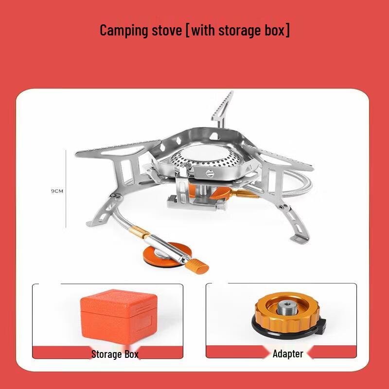 ZISIZ Portable Foldable Outdoor Gas Stove